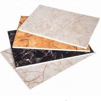 Hot sale fireproof high glossy pvc marble clear sheet thickness