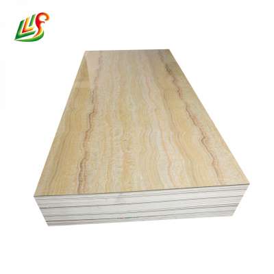 wholesale  1.3MM Pvc Marble Sheet High Gloss Lamintation Sheet High Gloss