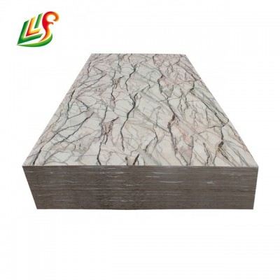 Hot sale fireproof high glossy 4x8 pvc marble sheet 3mm supplier